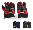 GUANTE PARA MOTO BRONX ROJO L