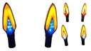 DIRECCIONAL LEDS BI-COLOR RUNNING IR1009 AMARILLO/AZUL