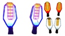 DIRECCIONAL LEDS BI-COLOR RUNNING IR1033 AMARILLO/