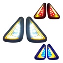 DIRECCIONAL LEDS BI-COLOR RUNNING IR1206 AMARILLO/BLANCO
